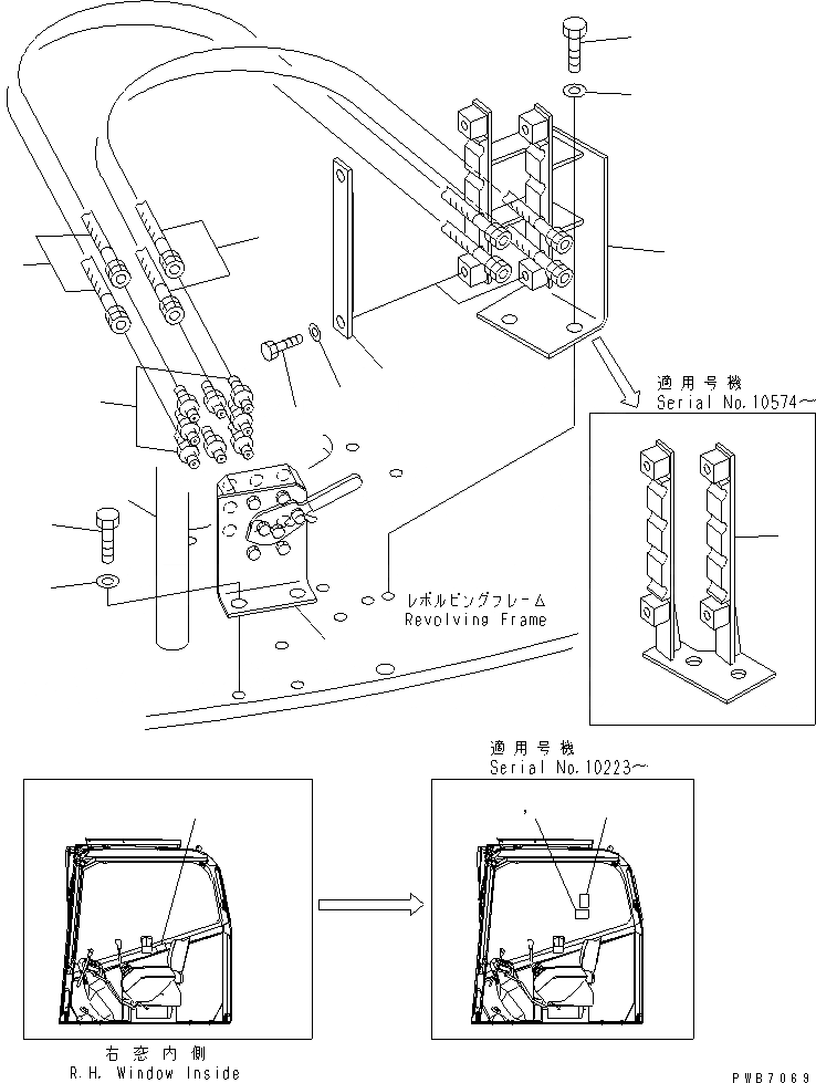 Схема запчастей Komatsu PC228UU-1 - MULIT PATERN КЛАПАН (КОРПУС) (WAY)(№-) ГИДРАВЛИКА