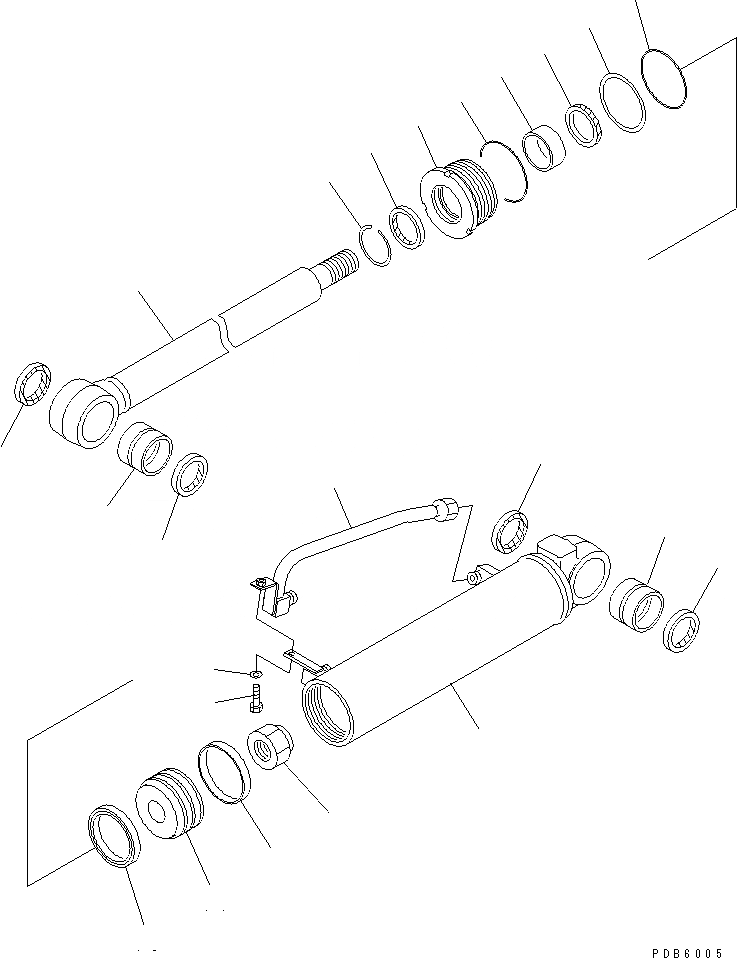 Схема запчастей Komatsu PC228UU-1 - OFFSET ЦИЛИНДР(№-) ОСНОВН. КОМПОНЕНТЫ И РЕМКОМПЛЕКТЫ