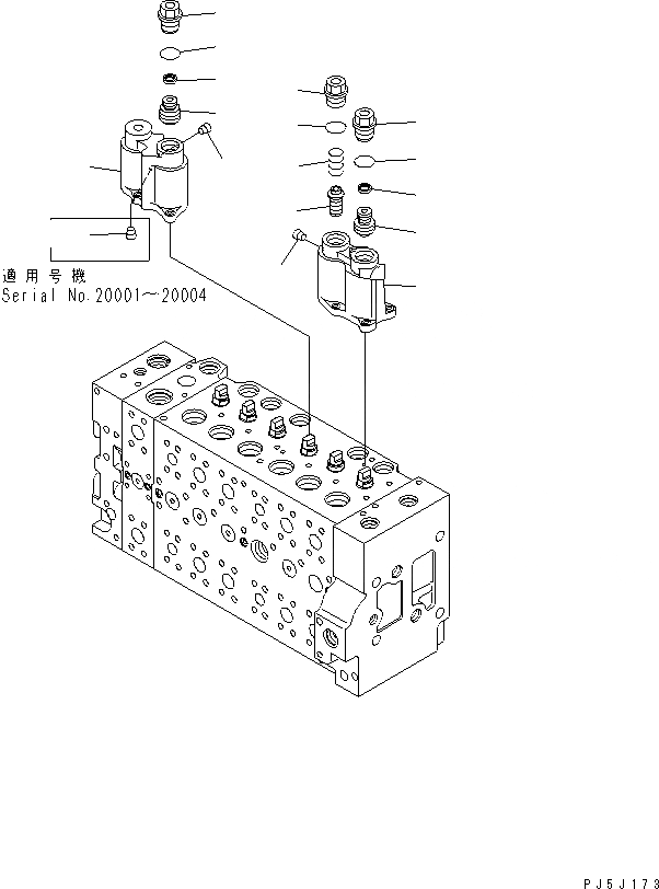 Схема запчастей Komatsu PC228US-3U - ОСНОВН. КЛАПАН (-АКТУАТОР) (/9) (РУКОЯТЬ CRANE¤ СПЕЦ-Я ДЛЯ РАЗРУШ. ЗДАНИЙ¤ 2-СЕКЦИОНН. СТРЕЛА¤ SLIDE РУКОЯТЬ)(№-) ОСНОВН. КОМПОНЕНТЫ И РЕМКОМПЛЕКТЫ