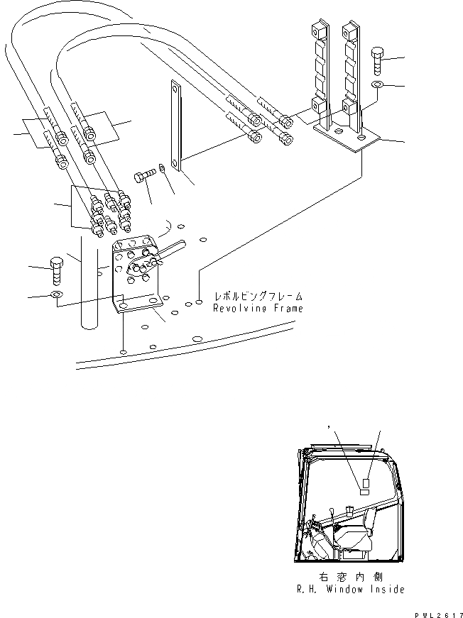 Схема запчастей Komatsu PC228US-2 - MULIT PATERN КЛАПАН (КОРПУС) (WAY) ГИДРАВЛИКА