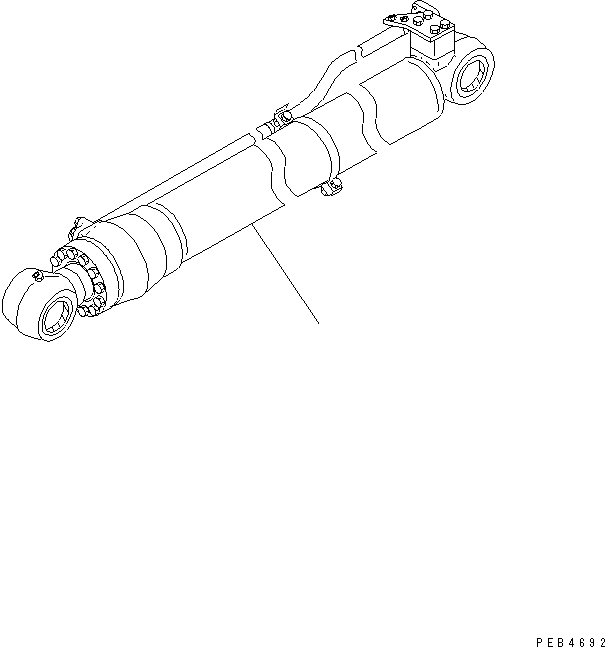 Схема запчастей Komatsu PC228US-3-AA - ЦИЛИНДР РУКОЯТИ(ДЛЯ ROTATION РУКОЯТЬ) (BLUE)(№-) РАБОЧЕЕ ОБОРУДОВАНИЕ