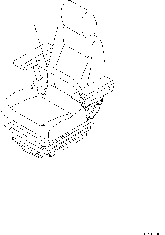 Схема запчастей Komatsu PC228USLC-3-AA - РЕМЕНЬ БЕЗОПАСНОСТИ (8MM ШИР.)(№-) КАБИНА ОПЕРАТОРА И СИСТЕМА УПРАВЛЕНИЯ