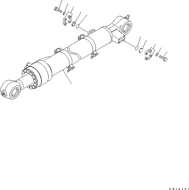 Схема запчастей Komatsu PC228USLC-3-YB - РУКОЯТЬ (.9M/.M) (ЦИЛИНДР КОВША) (БЕЗ СТРЕЛЫ) (YELНИЗ.)(№-) РАБОЧЕЕ ОБОРУДОВАНИЕ