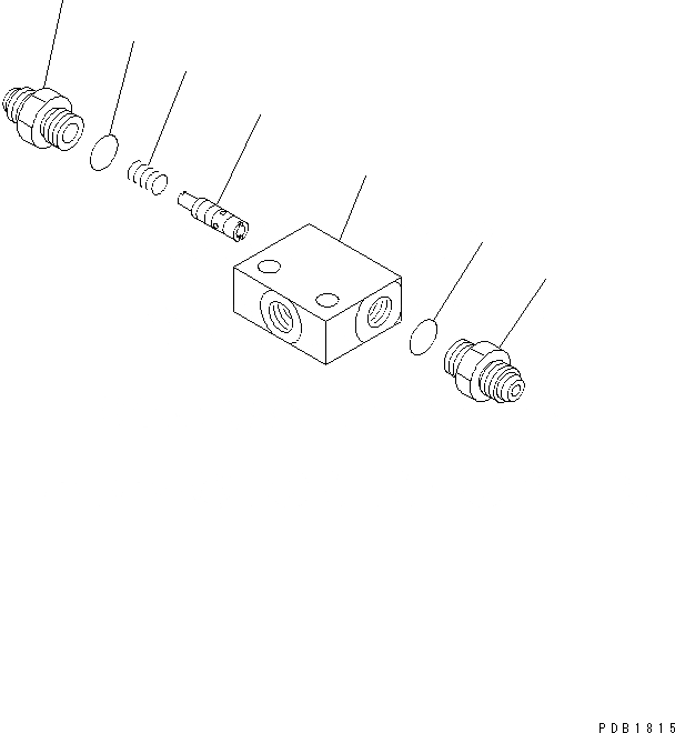 Схема запчастей Komatsu PC228UU-1-MO - TIMING КЛАПАН(№-) ОСНОВН. КОМПОНЕНТЫ И РЕМКОМПЛЕКТЫ