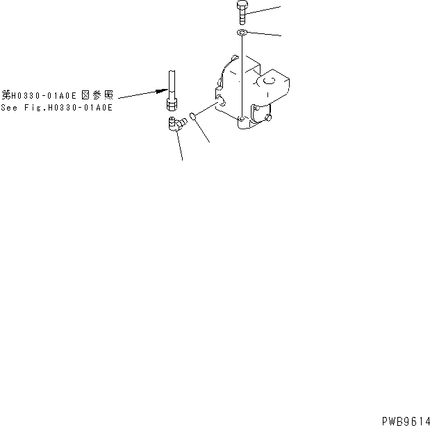 Схема запчастей Komatsu PC230LC-6 - ВОЗВРАТНАЯ ЛИНИЯ(БЛОК)(№7-) ГИДРАВЛИКА