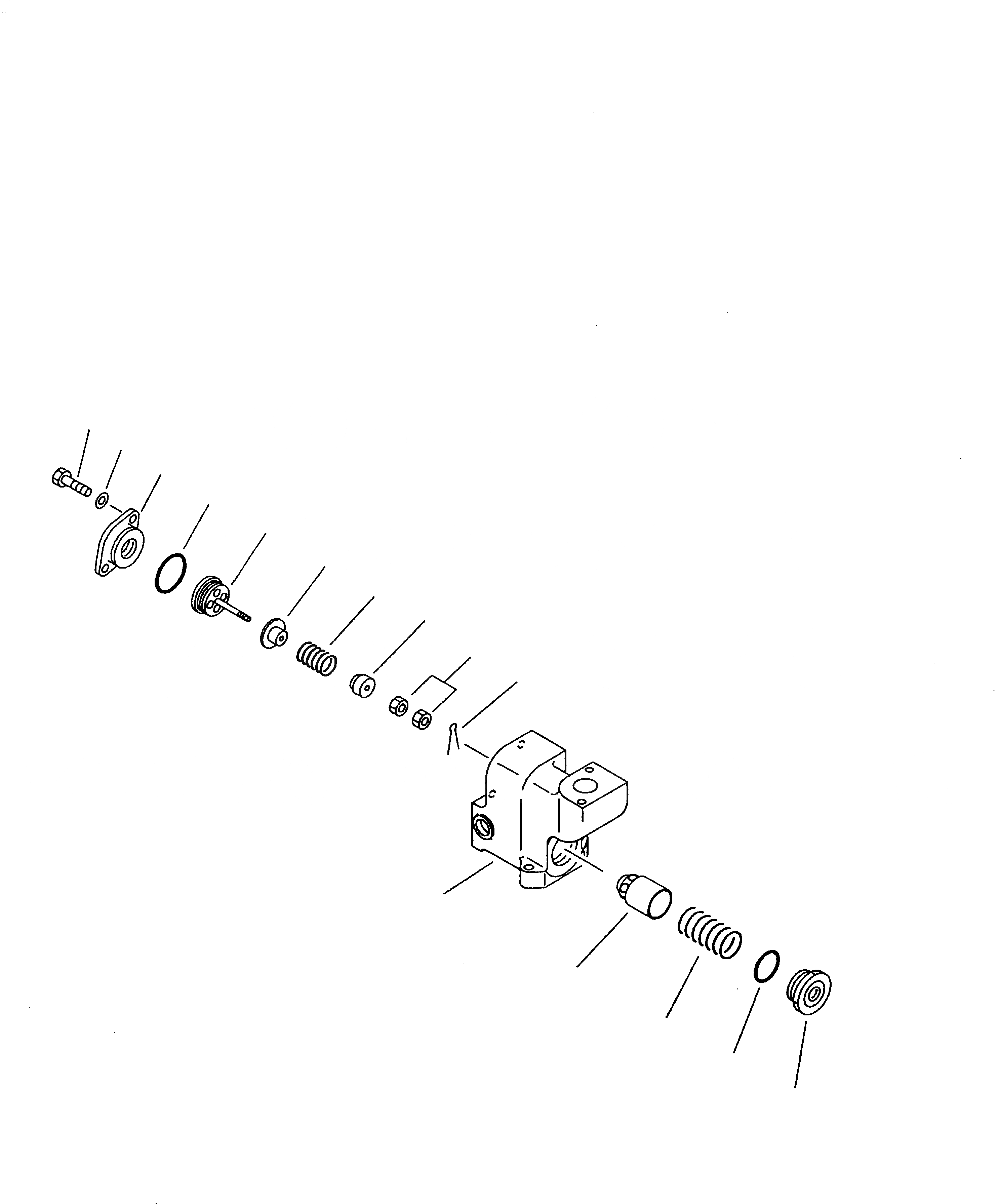 Схема запчастей Komatsu PC240-6K - ВОЗВРАТНАЯ ЛИНИЯ(БЛОК) (ПЕРЕКЛЮЧАТЕЛЬ КЛАПАН) (С ДОПОЛН. ГИДРОЛИНИЕЙ) ГИДРАВЛИКА