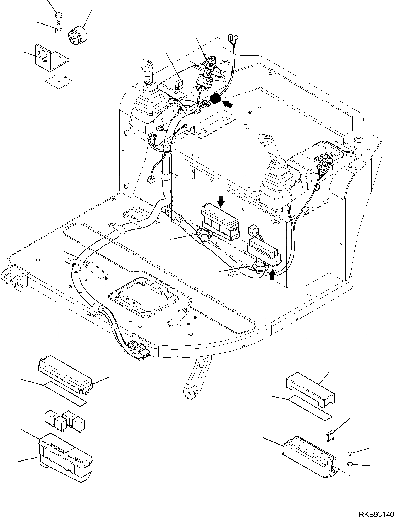 Схема запчастей Komatsu PC26MR-3 - ЭЛЕКТРИКА (ПЛАТФОРМА ЛИНИЯ) (/) КОМПОНЕНТЫ ДВИГАТЕЛЯ И ЭЛЕКТРИКА