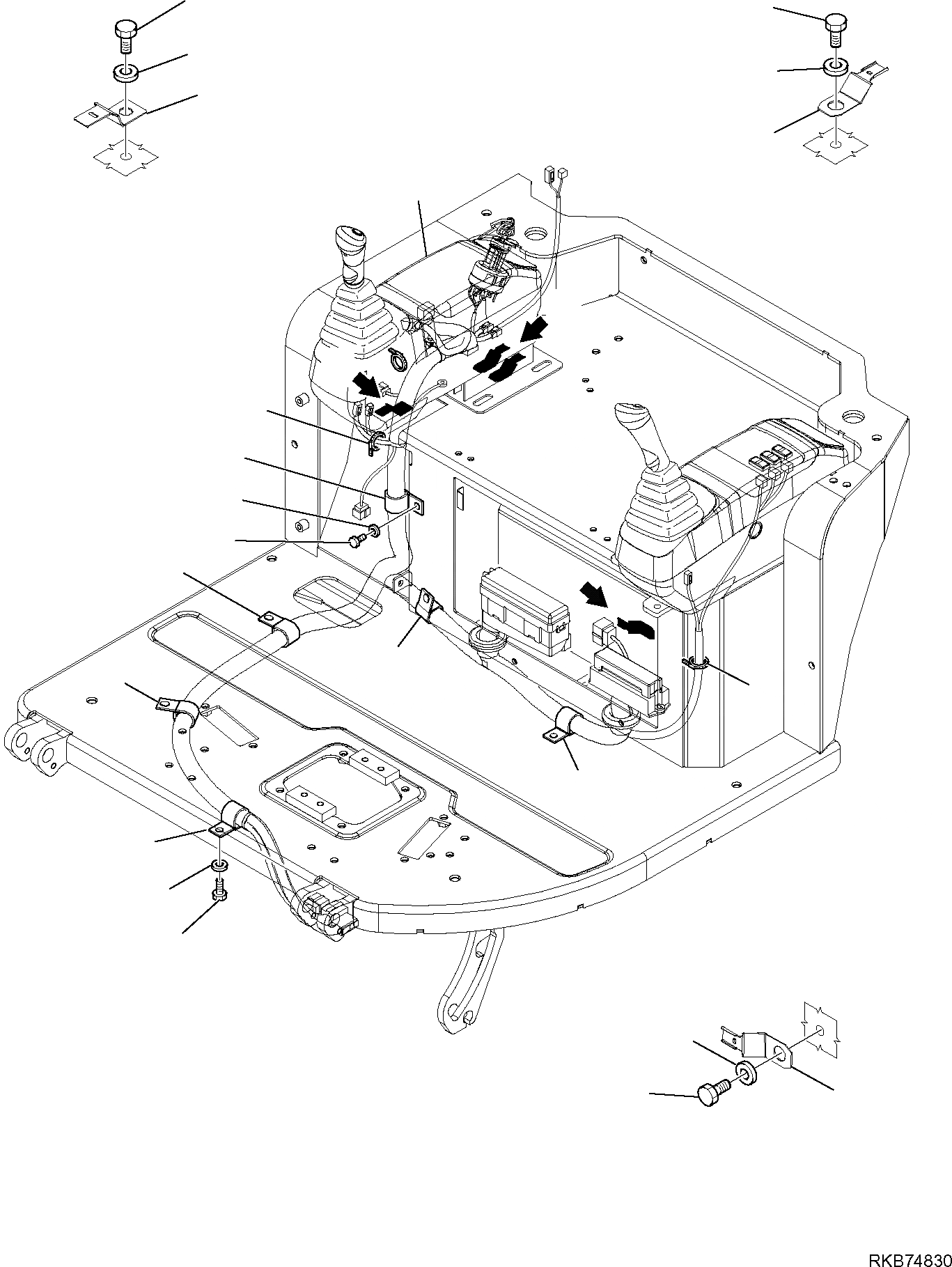 Схема запчастей Komatsu PC26MR-3 - ЭЛЕКТРИКА (ПЛАТФОРМА ЛИНИЯ) (/) КОМПОНЕНТЫ ДВИГАТЕЛЯ И ЭЛЕКТРИКА