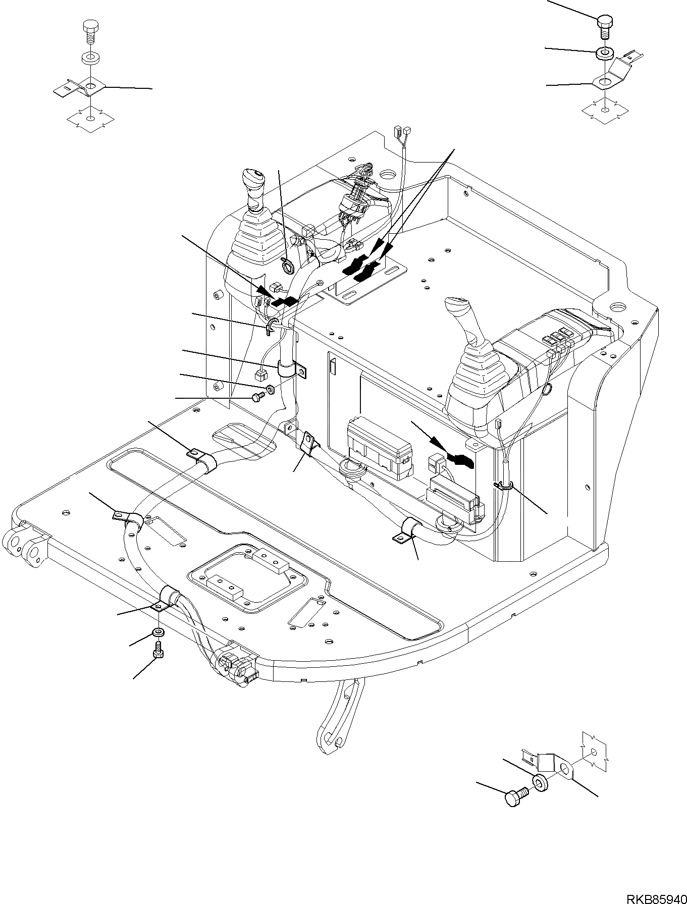 Схема запчастей Komatsu PC26MR-3 - ЭЛЕКТРИКА (ПЛАТФОРМА ЛИНИЯ) (/), С ПРОПОРЦИОНАЛЬН. РЫЧАГ УПРАВЛ-Я КОМПОНЕНТЫ ДВИГАТЕЛЯ И ЭЛЕКТРИКА