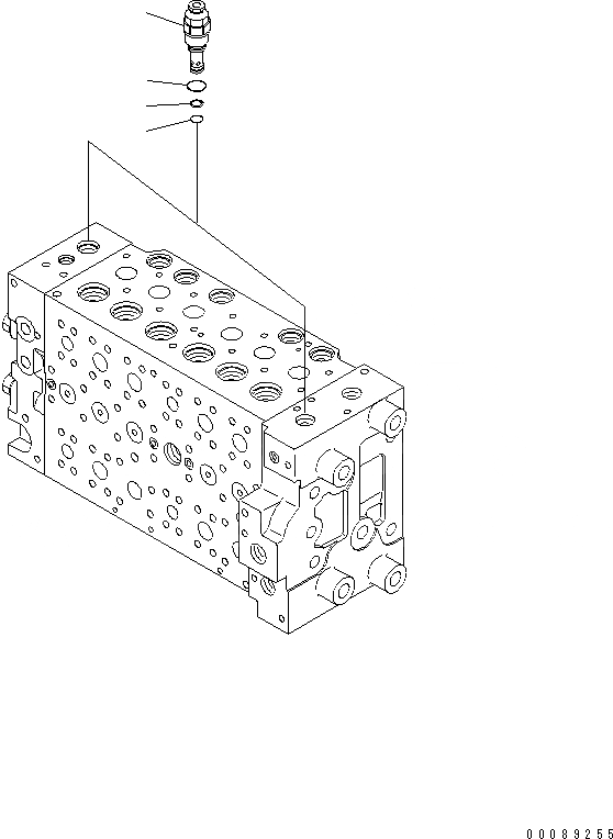 Схема запчастей Komatsu PC270-8 - ОСНОВН. КЛАПАН (6-СЕКЦИОНН.) (9/8)(№-) ОСНОВН. КОМПОНЕНТЫ И РЕМКОМПЛЕКТЫ