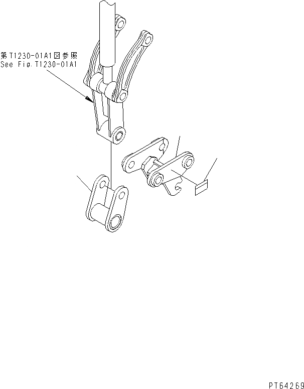 Схема запчастей Komatsu PC27MR-1 - COUPLER (ДЛЯ MULTI CПОДВЕСН. КРОНШТЕЙН) РАБОЧЕЕ ОБОРУДОВАНИЕ