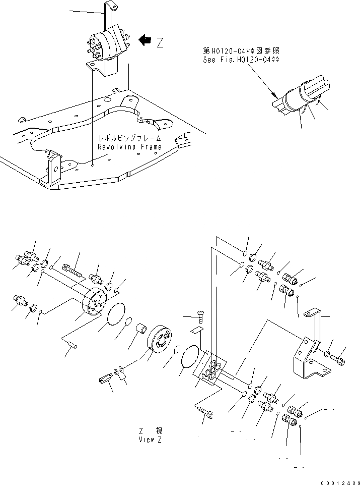 Схема запчастей Komatsu PC27MR-2 - ОСНОВН. КЛАПАН (ISO-ЭКСКАВАТ. PATTERN УПРАВЛ-Е) (ДЛЯ СЕВ. АМЕРИКИ)(№-) ГИДРАВЛИКА