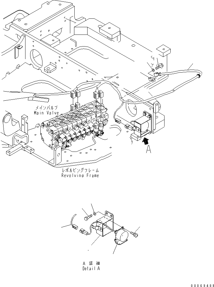 Схема запчастей Komatsu PC27MR-3 - СИГНАЛ ХОДА(№-) ЭЛЕКТРИКА