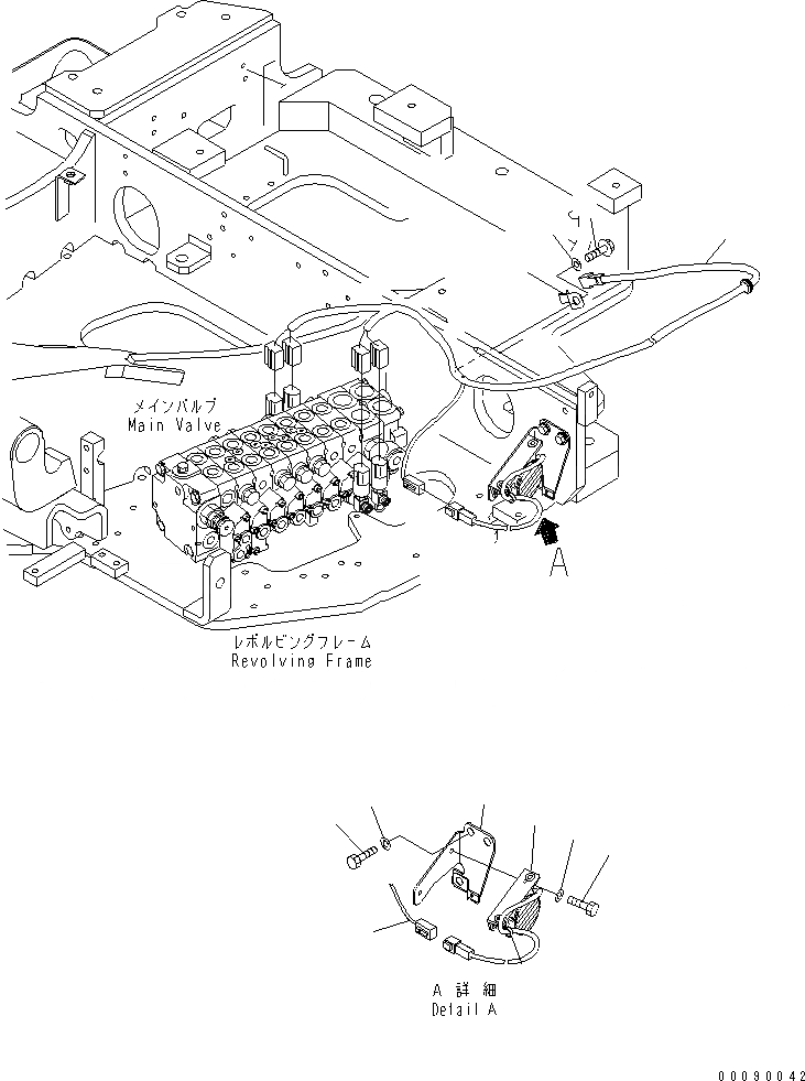 Схема запчастей Komatsu PC27MR-3 - СИГНАЛ ХОДА(№-) ЭЛЕКТРИКА