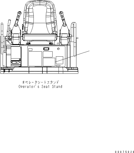 Схема запчастей Komatsu PC27MR-3 - МАРКИРОВКА (ПОГРУЗ. RATITING CHART¤ УДЛИНН. РУКОЯТЬ) (ДЛЯ СЕВ. АМЕРИКИ)(№-) МАРКИРОВКА