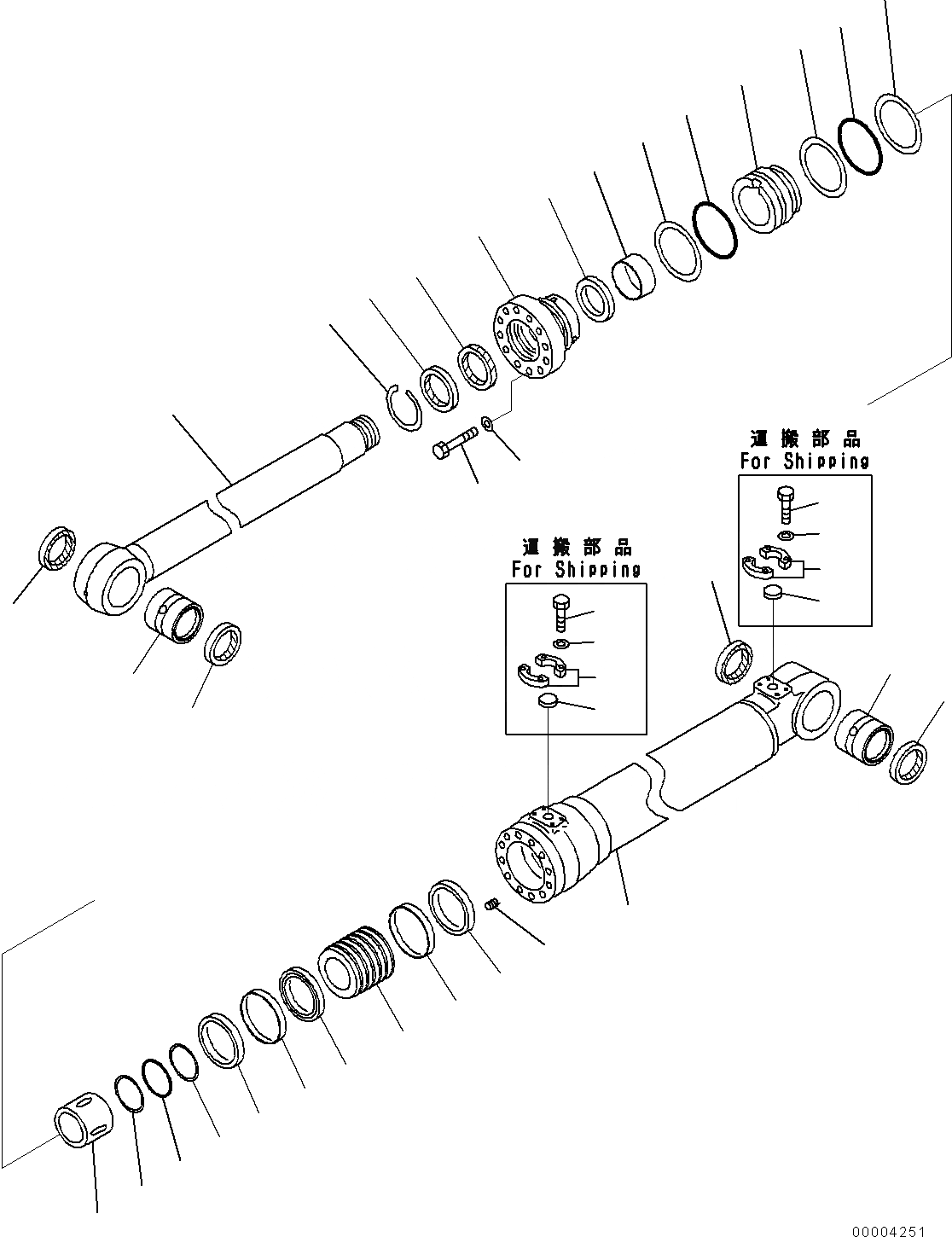 Схема запчастей Komatsu PC290NLC-8K - СТРЕЛА ((ТРУБЫ) (ДЛЯ MACHINE С -ДОПОЛН. АКТУАТОР КОНТУР И КЛАПАН ПЕРЕГРУЗКИ) /) T РАБОЧЕЕ ОБОРУДОВАНИЕ
