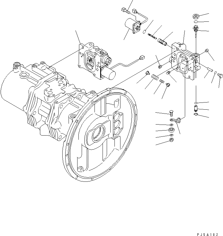 Схема запчастей Komatsu PC300-6Z - ОСНОВН. НАСОС (9/) (MIZUGURI СПЕЦ-Я.)(№9-) ОСНОВН. КОМПОНЕНТЫ И РЕМКОМПЛЕКТЫ