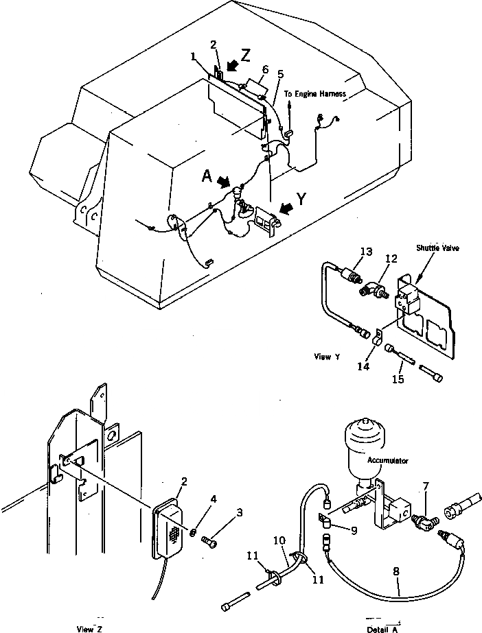 Схема запчастей Komatsu PC300-3 - ЭЛЕКТРИКА (/) (REGULATION OF SWEDEN)(№-888) СПЕЦ. APPLICATION ЧАСТИ¤ МАРКИРОВКА¤ ИНСТРУМЕНТ И РЕМКОМПЛЕКТЫ