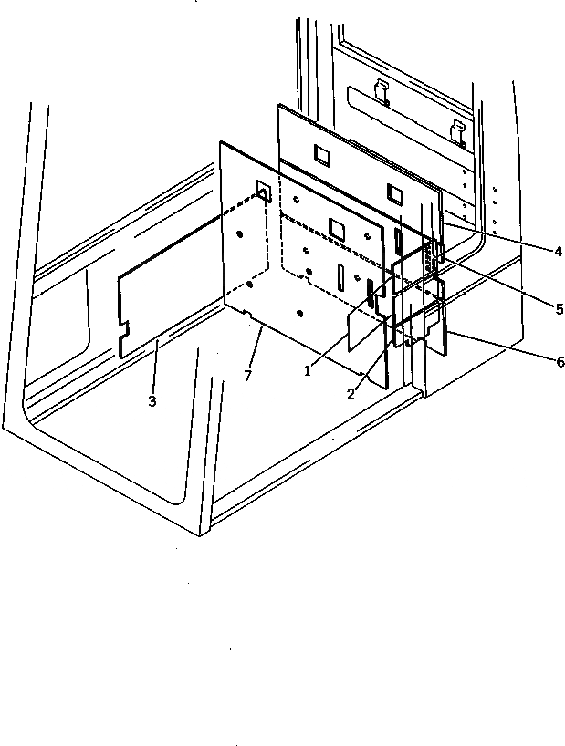 Схема запчастей Komatsu PC300-3 - КАБИНА (/) (REGULATION OF SWEDEN) СПЕЦ. APPLICATION ЧАСТИ¤ МАРКИРОВКА¤ ИНСТРУМЕНТ И РЕМКОМПЛЕКТЫ