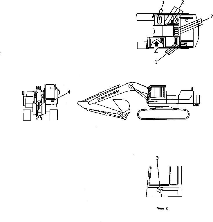 Схема запчастей Komatsu PC300-3 - МАРКИРОВКА (REGULATION OF SWEDEN) СПЕЦ. APPLICATION ЧАСТИ¤ МАРКИРОВКА¤ ИНСТРУМЕНТ И РЕМКОМПЛЕКТЫ