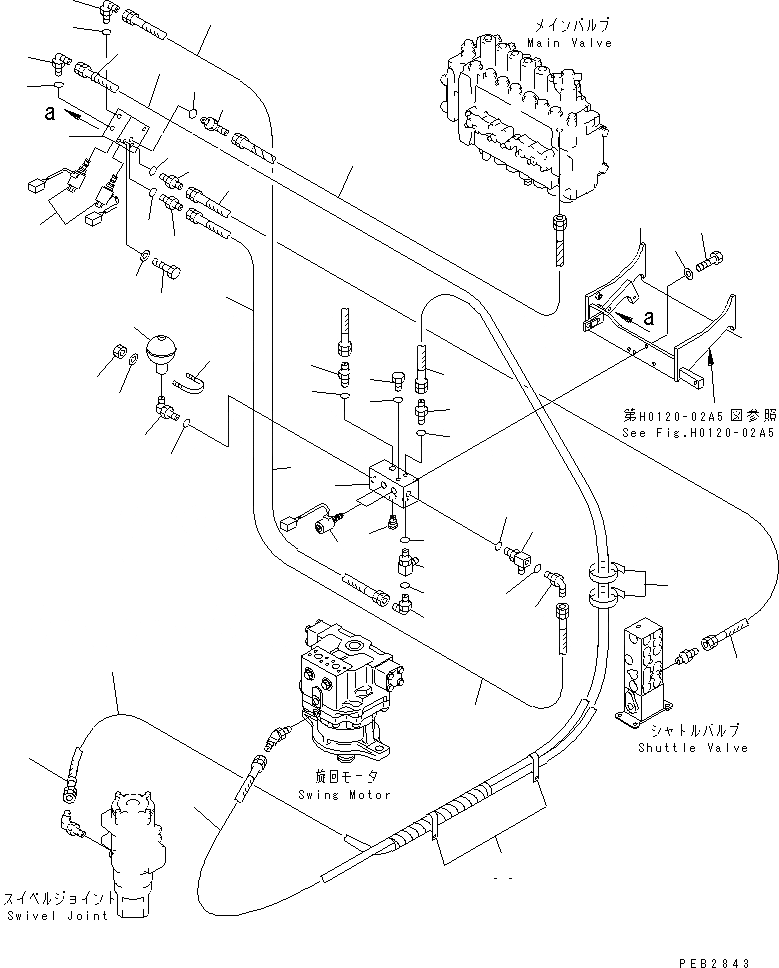 Схема запчастей Komatsu PC300-6Z - СОЛЕНОИДНЫЙ КЛАПАН (БЕЗ ПРЕДОТВРАЩ. СМЕЩЕНИЯ)(№9-999) ГИДРАВЛИКА