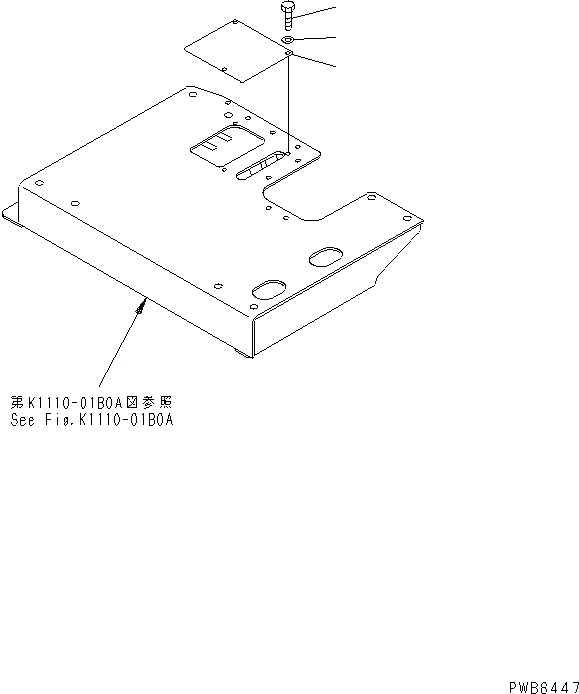 Схема запчастей Komatsu PC300-6Z - ОСНОВН. КОНСТРУКЦИЯ (COVER)(№-) КАБИНА ОПЕРАТОРА И СИСТЕМА УПРАВЛЕНИЯ