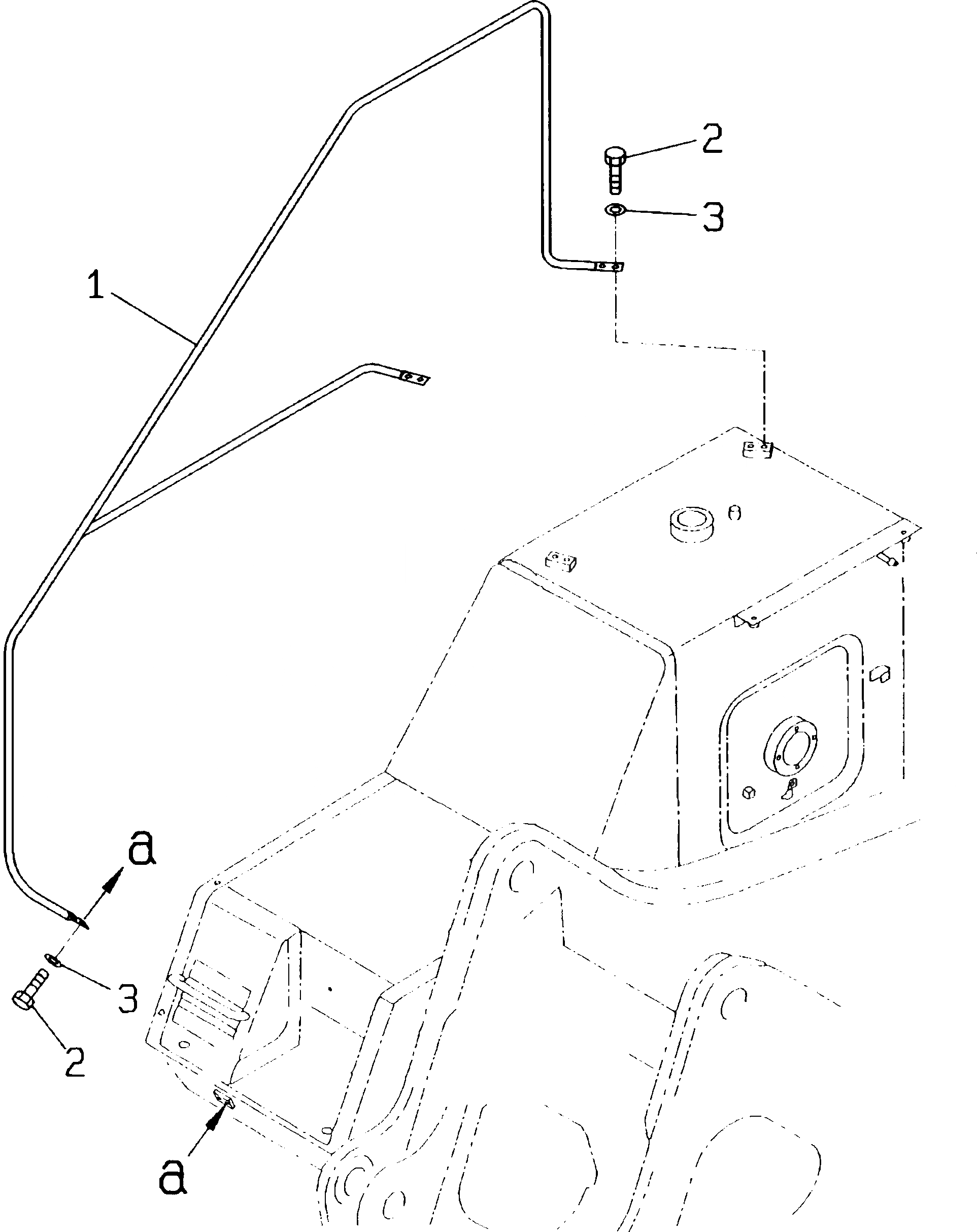 Схема запчастей Komatsu PC300-5K - ПОРУЧНИ (ТРЕБ-Я ПО БЕЗОПАСНОСТИ ЕС)(№K7-) ЧАСТИ КОРПУСА