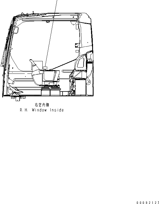 Схема запчастей Komatsu PC300-7 - ПРЕДУПРЕЖДАЮЩ. МАРКИРОВКА МАРКИРОВКА