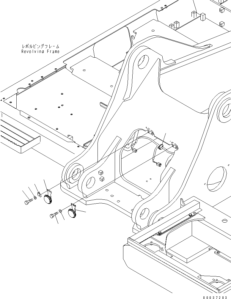 Схема запчастей Komatsu PC300-7E0 - ЗВУК. СИГНАЛ. ЭЛЕКТРИКА