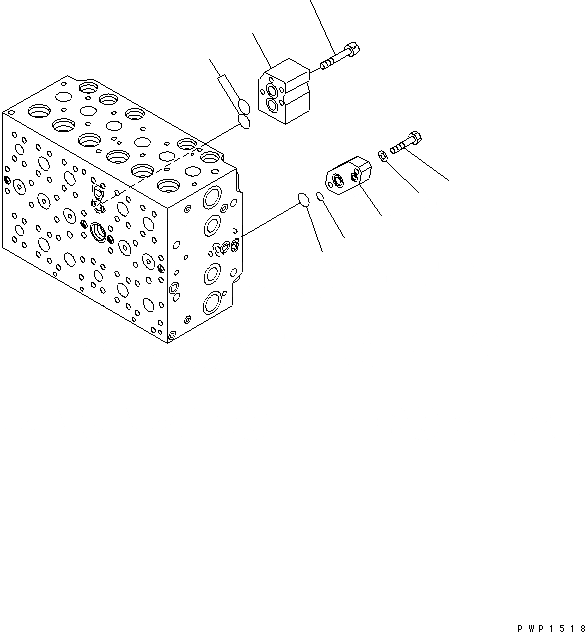 Схема запчастей Komatsu PC300-8 - ОСНОВН. КЛАПАН (-АКТУАТОР) (ДЛЯ KAL) (/)(№-) ОСНОВН. КОМПОНЕНТЫ И РЕМКОМПЛЕКТЫ