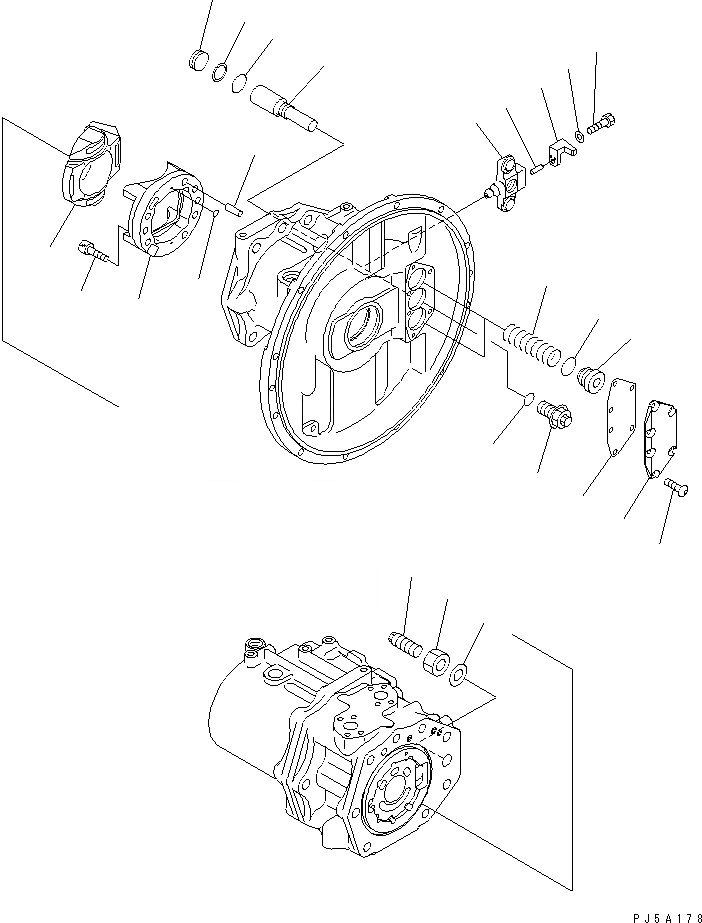 Схема запчастей Komatsu PC300LC-6 - ОСНОВН. НАСОС (/) (MIZUGURI СПЕЦ-Я.)(№9-) ОСНОВН. КОМПОНЕНТЫ И РЕМКОМПЛЕКТЫ