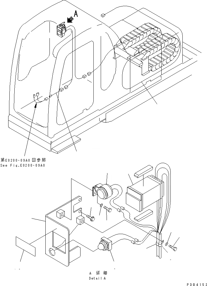 Схема запчастей Komatsu PC300SC-6 - ЭЛЕКТРОПРОВОДКА (COUNTER В СБОРЕ Э/ПРОВОДКА) (PCSC)(№-) ЭЛЕКТРИКА