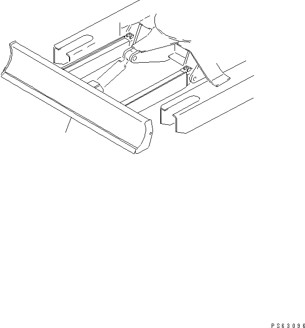 Схема запчастей Komatsu PC30FR-1 - ОТВАЛ ЧАСТИ BOOK