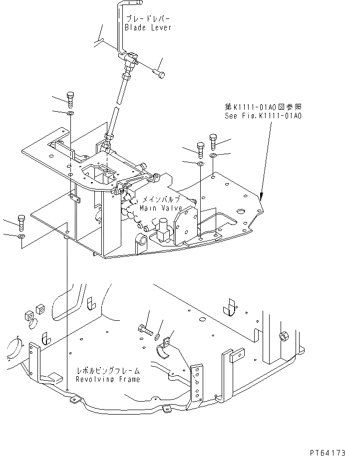 Схема запчастей Komatsu PC30UU-3 - ОСНОВН. УПРАВЛ-Е КОМПОНЕНТЫ КАБИНА ОПЕРАТОРА И СИСТЕМА УПРАВЛЕНИЯ