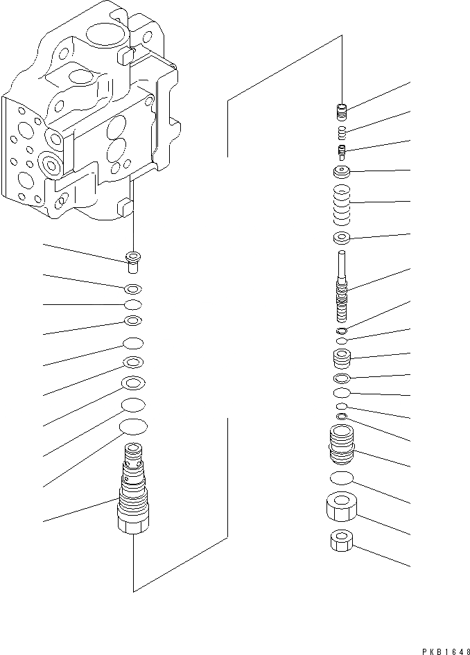 Схема запчастей Komatsu PC340NLC-6K - КОНЕЧНАЯ ПЕРЕДАЧА (МОТОР ХОДА) (/) НИЖНЯЯ ГИДРОЛИНИЯ И ЛИНИЯ ХОДА