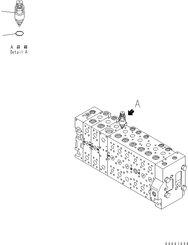 Схема запчастей Komatsu PC350LC-8 - ОСНОВН. КЛАПАН (-АКТУАТОР) (8/) Y ОСНОВН. КОМПОНЕНТЫ И РЕМКОМПЛЕКТЫ