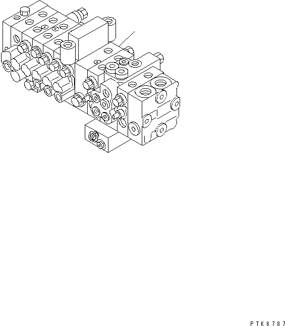 Схема запчастей Komatsu PC35MR-1 - РАБОЧ. УПРАВЛ-Е (ОСНОВН. КЛАПАН) (ДЛЯ GEOМАЧТАER)(№9-) КАБИНА ОПЕРАТОРА И СИСТЕМА УПРАВЛЕНИЯ