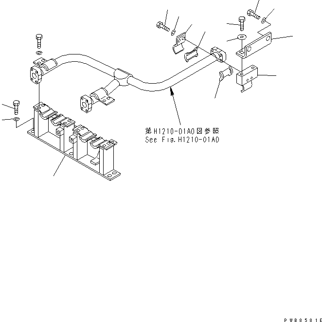 Схема запчастей Komatsu PC380LC-6K-J - ПРЕДОТВРАЩ. СМЕЩЕНИЯ LESS ГИДРАВЛИКА