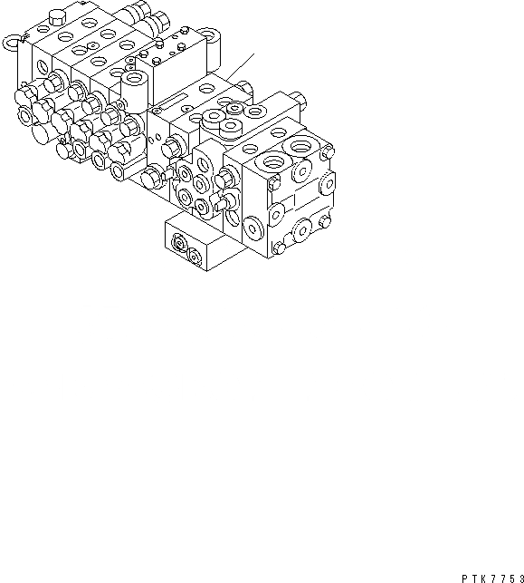 Схема запчастей Komatsu PC38UU-3 - РАБОЧ. УПРАВЛ-Е (ОСНОВН. КЛАПАН) (-ACTUATER НАВЕСН. ОБОРУД) (-WAY) КАБИНА ОПЕРАТОРА И СИСТЕМА УПРАВЛЕНИЯ