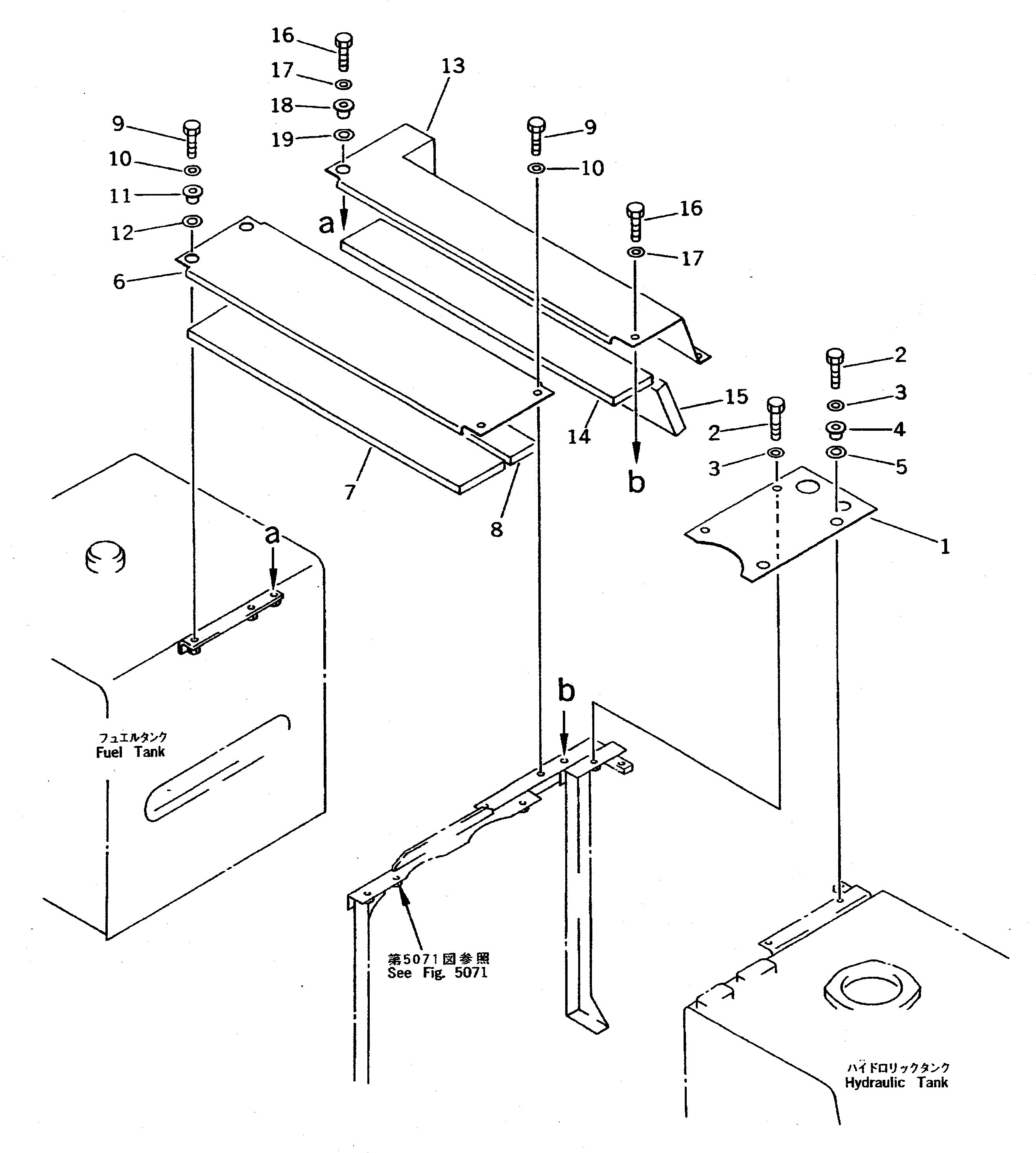 Схема запчастей Komatsu PC400 - COVER ЧАСТИ КОРПУСА