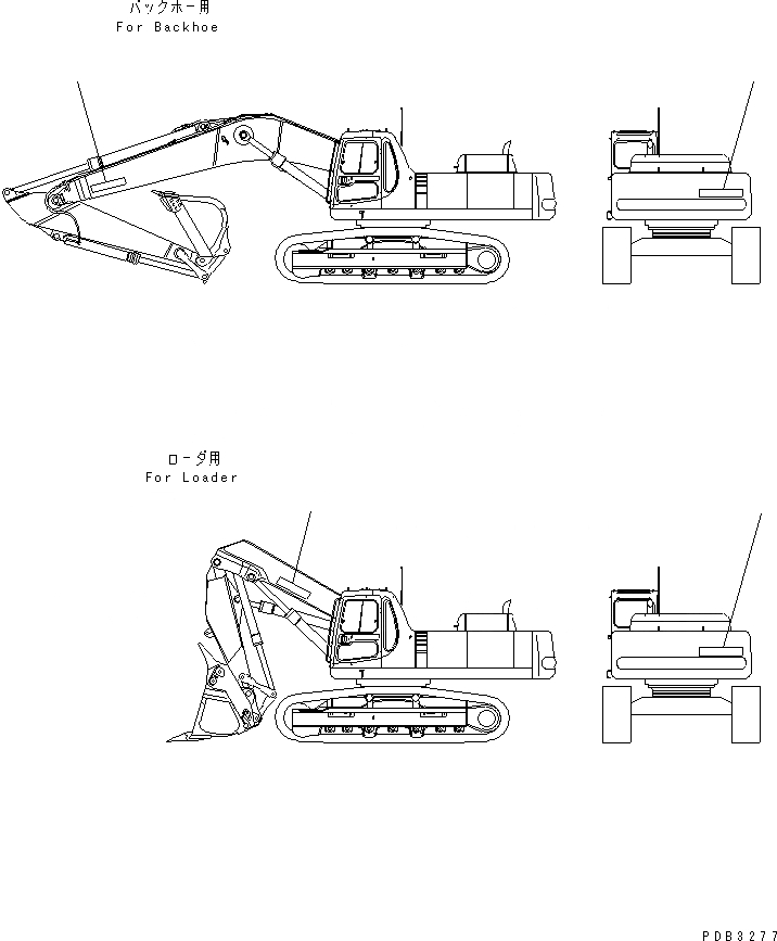 Схема запчастей Komatsu PC400-6C - ЛОГОТИП (БОЛЬШ.)(№-) МАРКИРОВКА