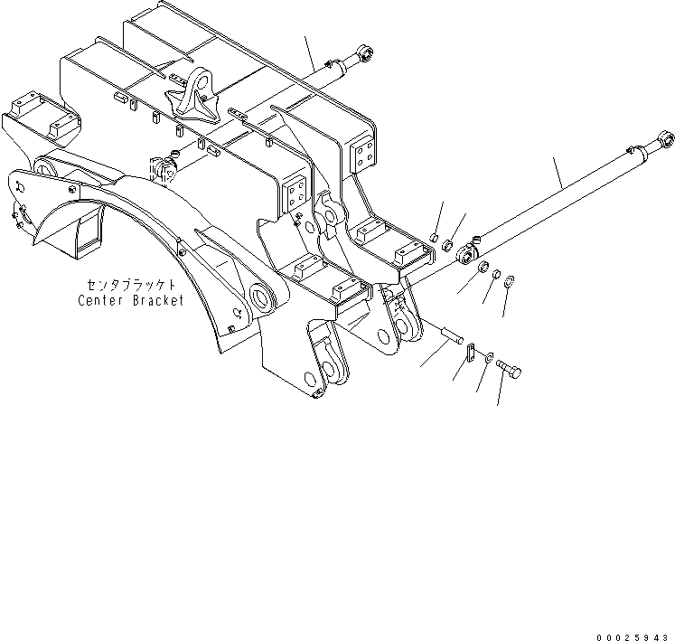 Схема запчастей Komatsu PC400LC-6Z - PIPE LOOPER (ПРИВОД ЦИЛИНДР И ПАЛЕЦ)(№9-) РАЗНОЕ