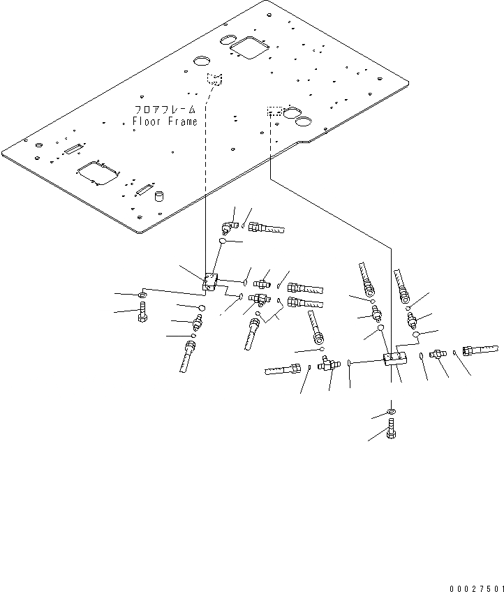 Схема запчастей Komatsu PC400LC-7 - ОСНОВН. КОНСТРУКЦИЯ (ПОЛ) (P¤T БЛОК) ( АКТУАТОР) (СПЕЦ-Я -40С) КАБИНА ОПЕРАТОРА И СИСТЕМА УПРАВЛЕНИЯ