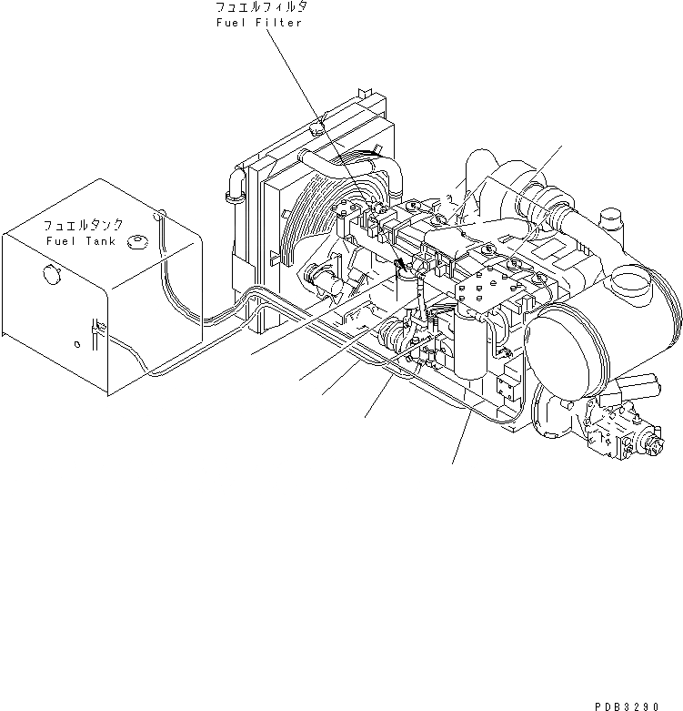 Схема запчастей Komatsu PC400ST-6 - PERIODIC REPLACEMENT OF БЕЗОПАСН. CRITICAL ЧАСТИ (/) (ТОПЛИВН. ШЛАНГИ) КАТАЛОГИ ЗЧ