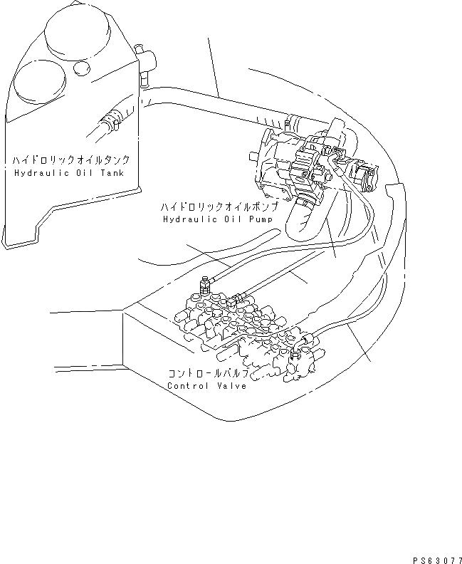 Схема запчастей Komatsu PC40FR-1 - ЧАСТИ ДЛЯ ПЕРИОДИЧ. ЗАМЕНЫ (/) (ГИДРАВЛ SUC. ШЛАНГИ) ЧАСТИ BOOK