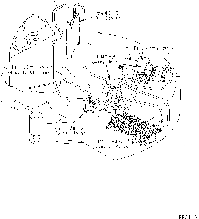 Схема запчастей Komatsu PC40FR-2 - ЧАСТИ ДЛЯ ПЕРИОДИЧ. ЗАМЕНЫ (/) (ГИДРАВЛ RET.ШЛАНГИ) ЧАСТИ BOOK