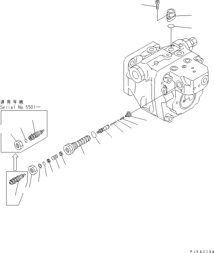 Схема запчастей Komatsu PC40MR-1 - ОСНОВН. НАСОС (/) (КОНДИЦ. ВОЗДУХА) ОСНОВН. КОМПОНЕНТЫ И РЕМКОМПЛЕКТЫ