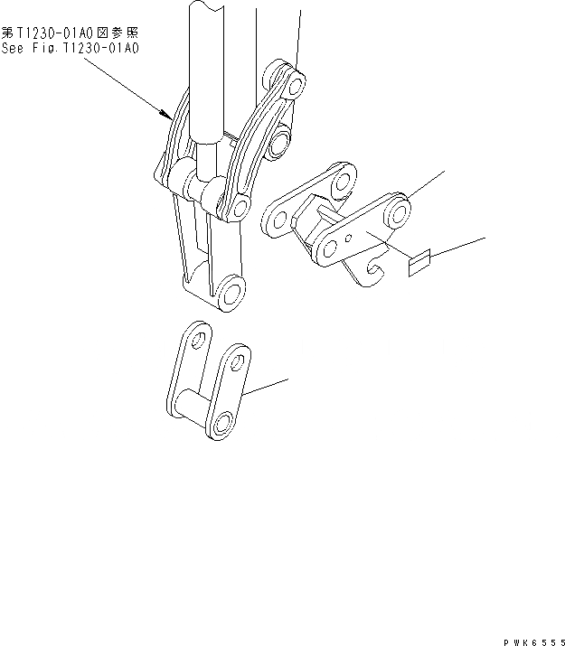 Схема запчастей Komatsu PC40MR-1 - CUPLER (MULTIPLE CHANGE) (KHY COUPLER) РАБОЧЕЕ ОБОРУДОВАНИЕ