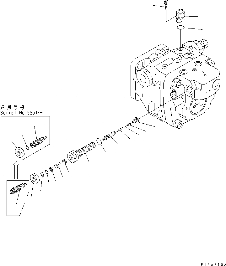 Схема запчастей Komatsu PC40MR-1 - ОСНОВН. НАСОС (/) (КОНДИЦ. ВОЗДУХА) ОСНОВН. КОМПОНЕНТЫ И РЕМКОМПЛЕКТЫ