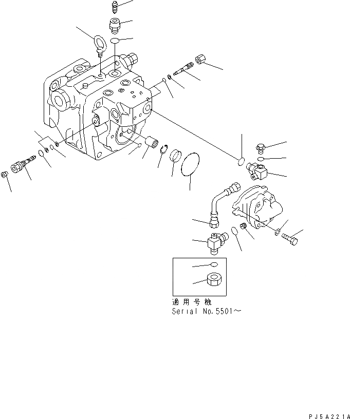 Схема запчастей Komatsu PC40MR-1 - ОСНОВН. НАСОС (/) (КОНДИЦ. ВОЗДУХА) ОСНОВН. КОМПОНЕНТЫ И РЕМКОМПЛЕКТЫ